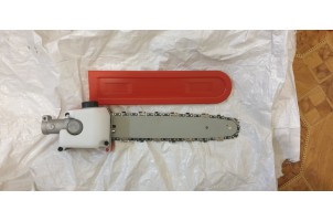 Насадка висоторіз на китайскі косы 7 шліців, труба 26мм, шина 12дюймов