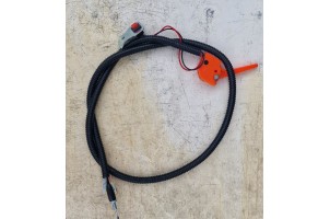 Трос газу з кнопкою L-117см мотокультиватор з двигуном від мотокоси