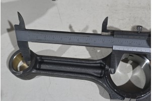 1103f Шатун колінвала втулка○27мм шийка○50м L103.5мм мотоблок, генератор  Дизельный двигатель