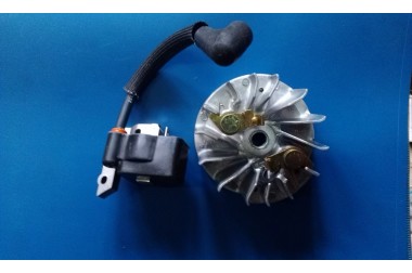 Makita, Dolmar DCS 34 Катушка запалювання + маховик оригинал 036140020 бензопила 