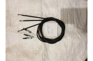 Трос керування одна сторона бобишка+бобишка HONDA GVX 160 148 см кембрик 133 см різьба 6мм Трос керування одна сторона бобишка+бобишка HONDA GVX 160 148 см кембрик 133 см різьба 6мм